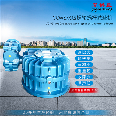 CWS減速機-CWS圓弧齒蝸桿減速機